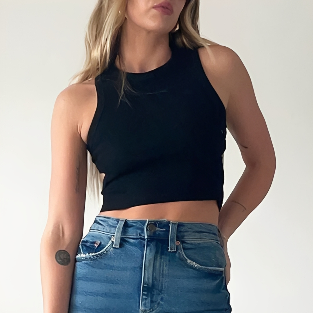 Dalia - Elegancki Krótki Top