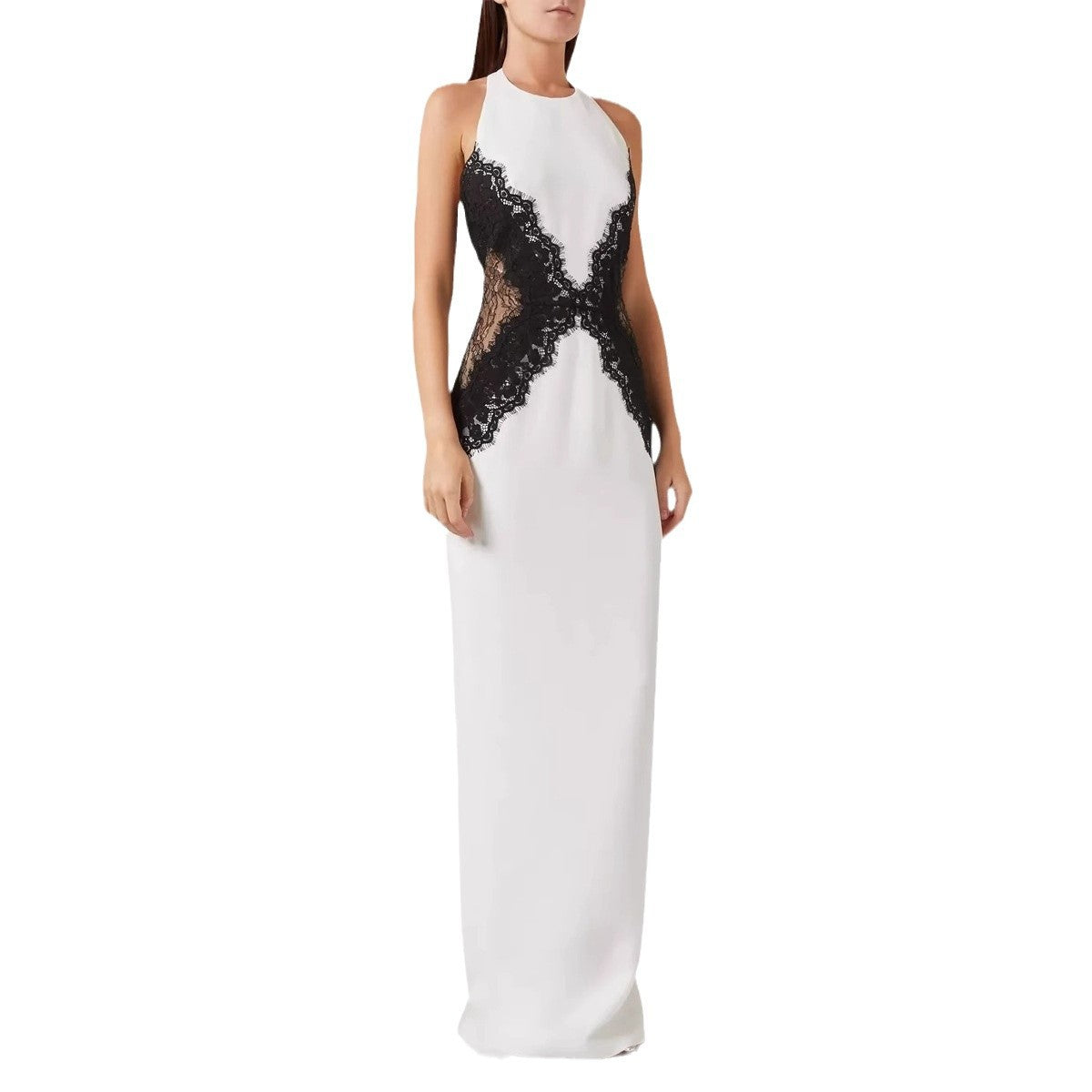 Kathryn - Stylowa Sukienka Maxi z Halterem