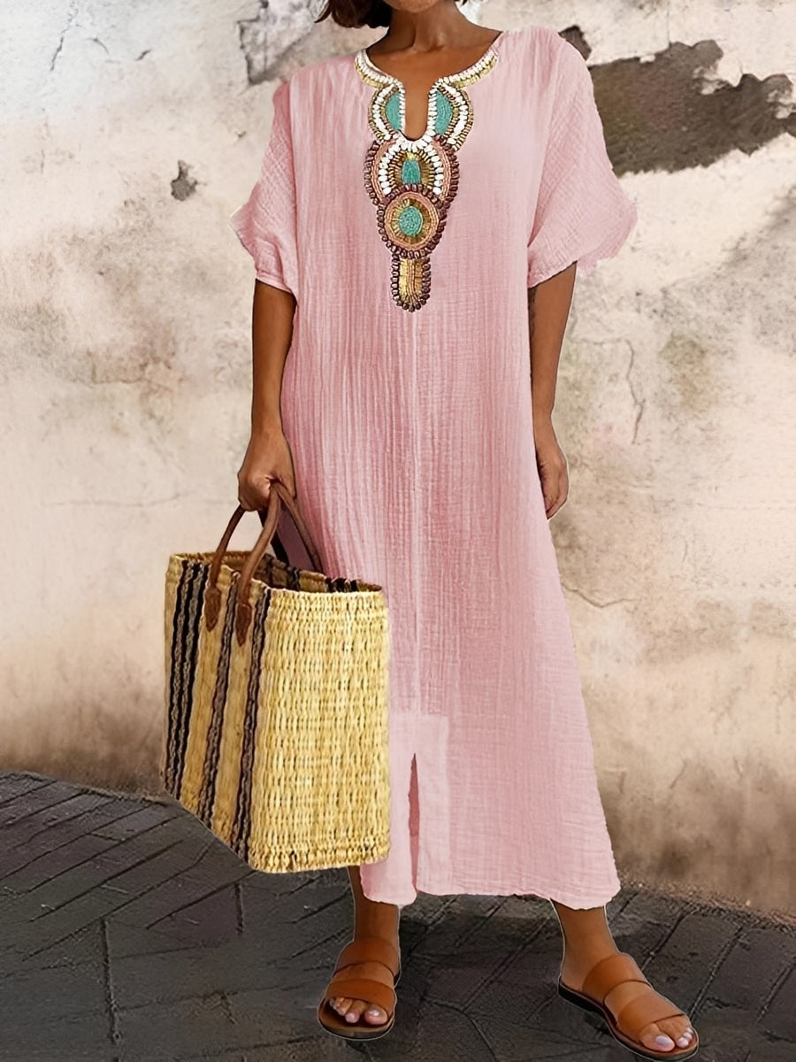 Paula - Elegancka Sukienka Boho