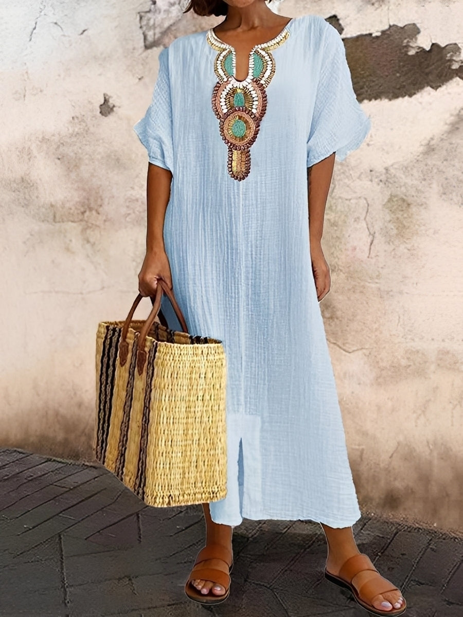 Paula - Elegancka Sukienka Boho