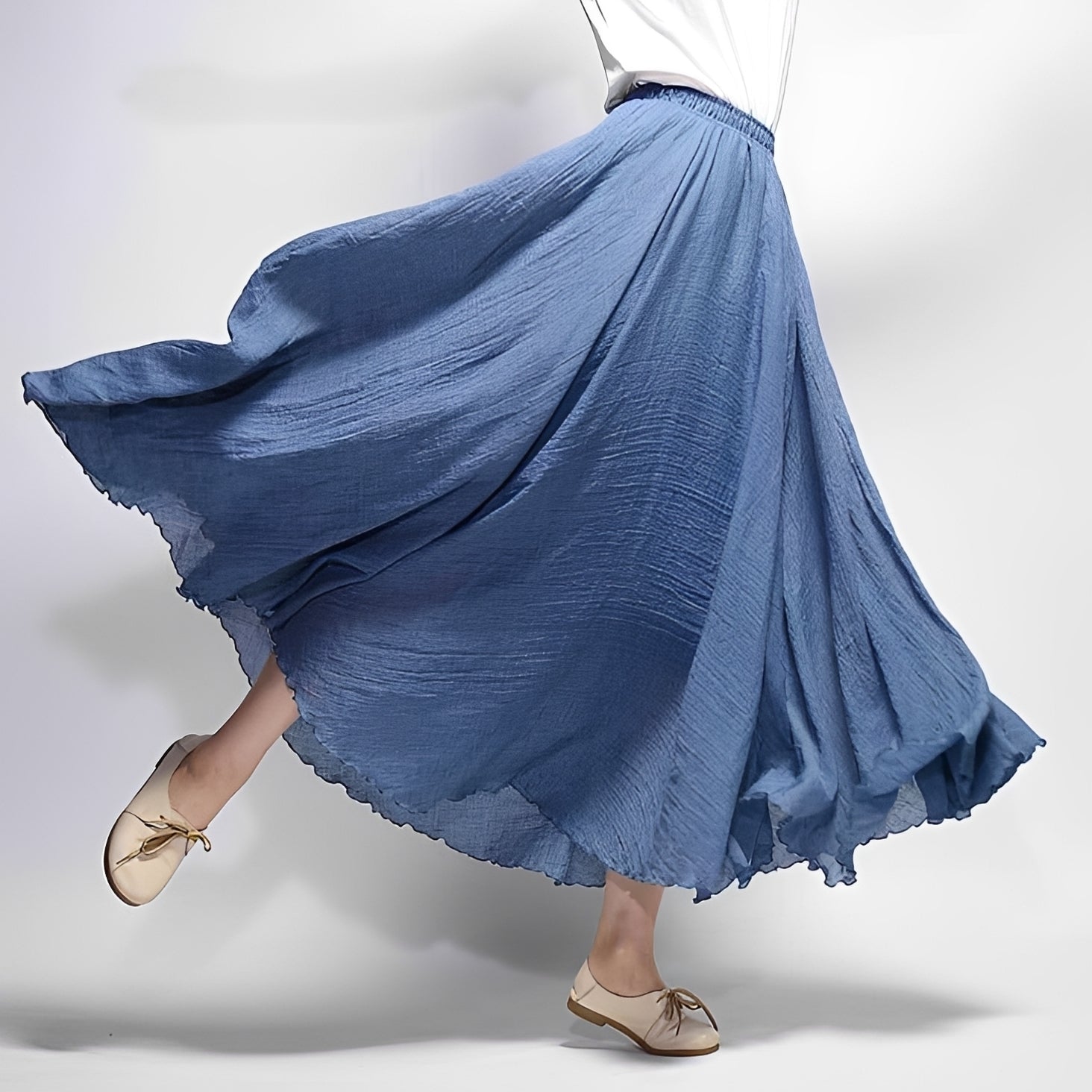 Alina - Lekka spódnica maxi w boho stylu