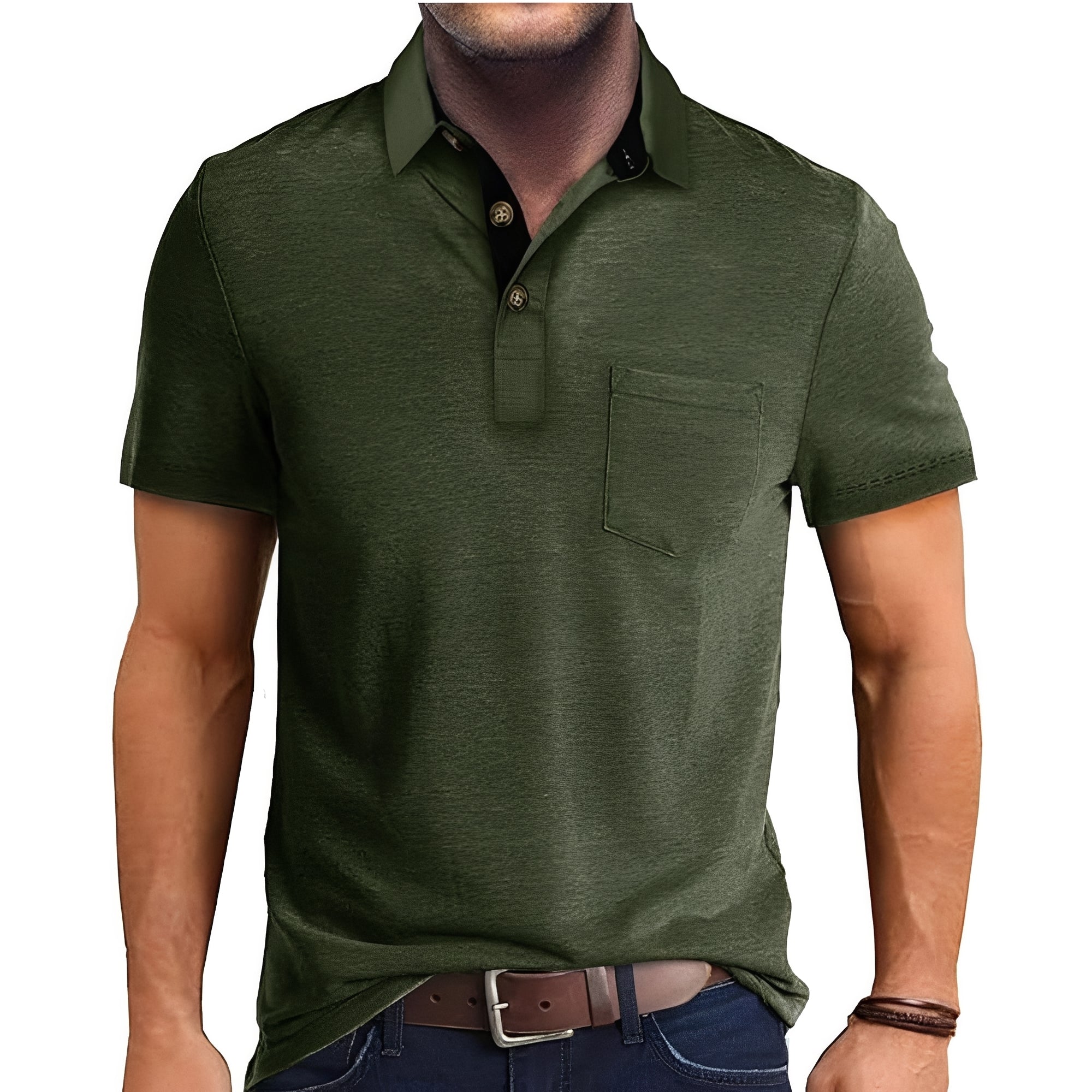 Hobbs - Swobodna Polo z Krótkimi Rękawami