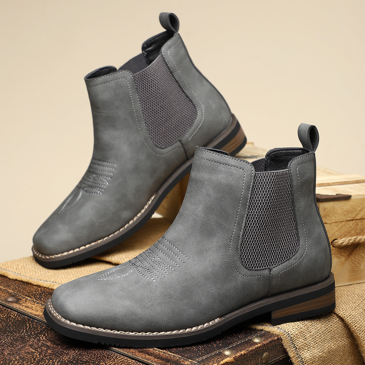 Carson - Szykowne Buty do Połowy Łydki