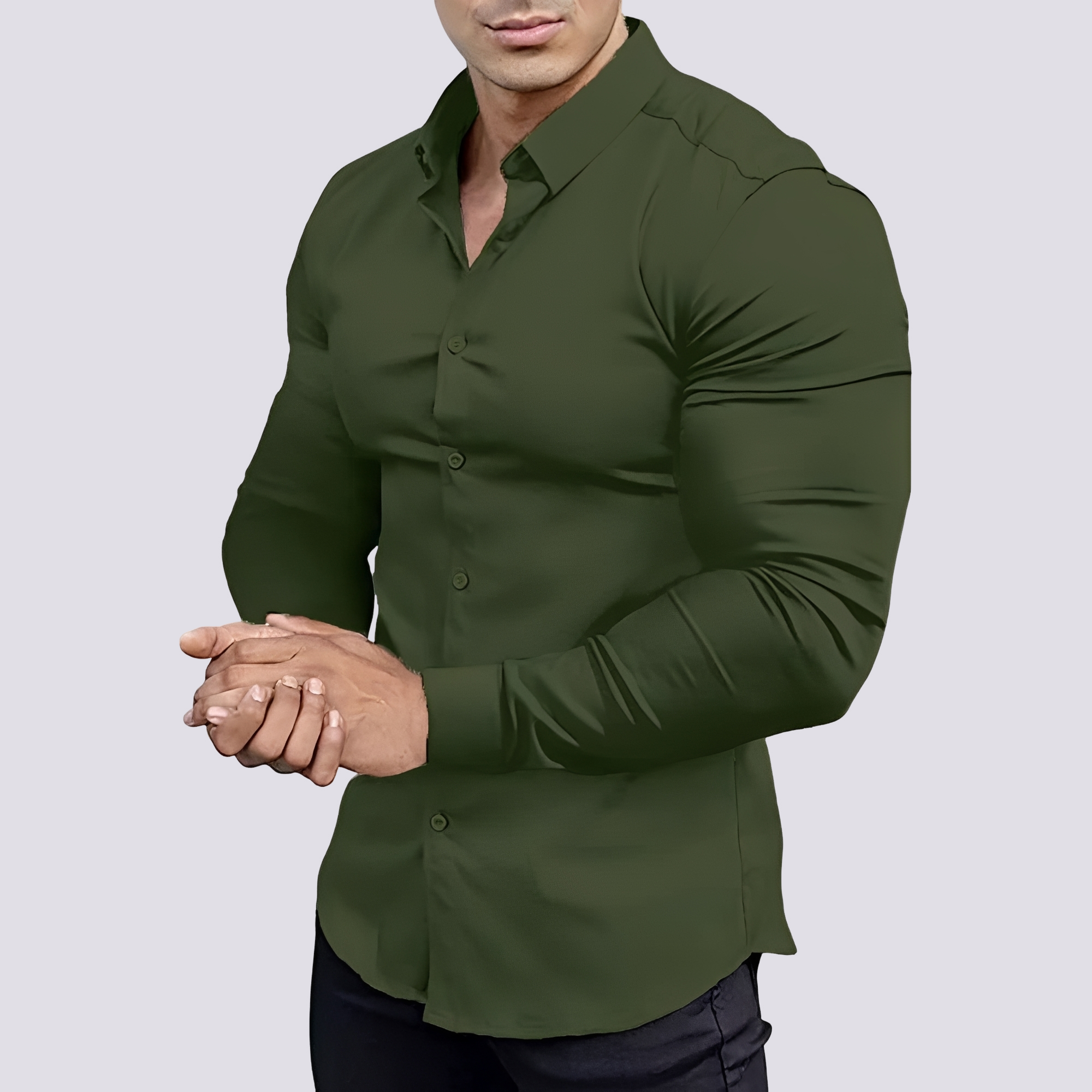 Benson - Codzienna koszula slim-fit