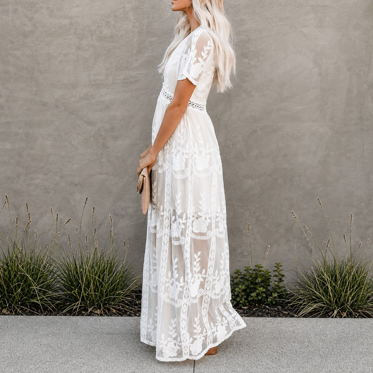 Alison - Modna, lekka sukienka maxi