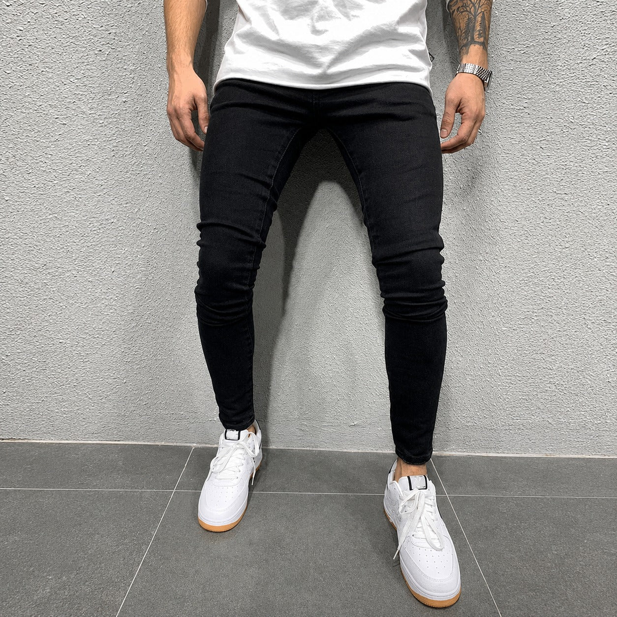Keelan - Współczesne, dopasowane jeansy slim fit
