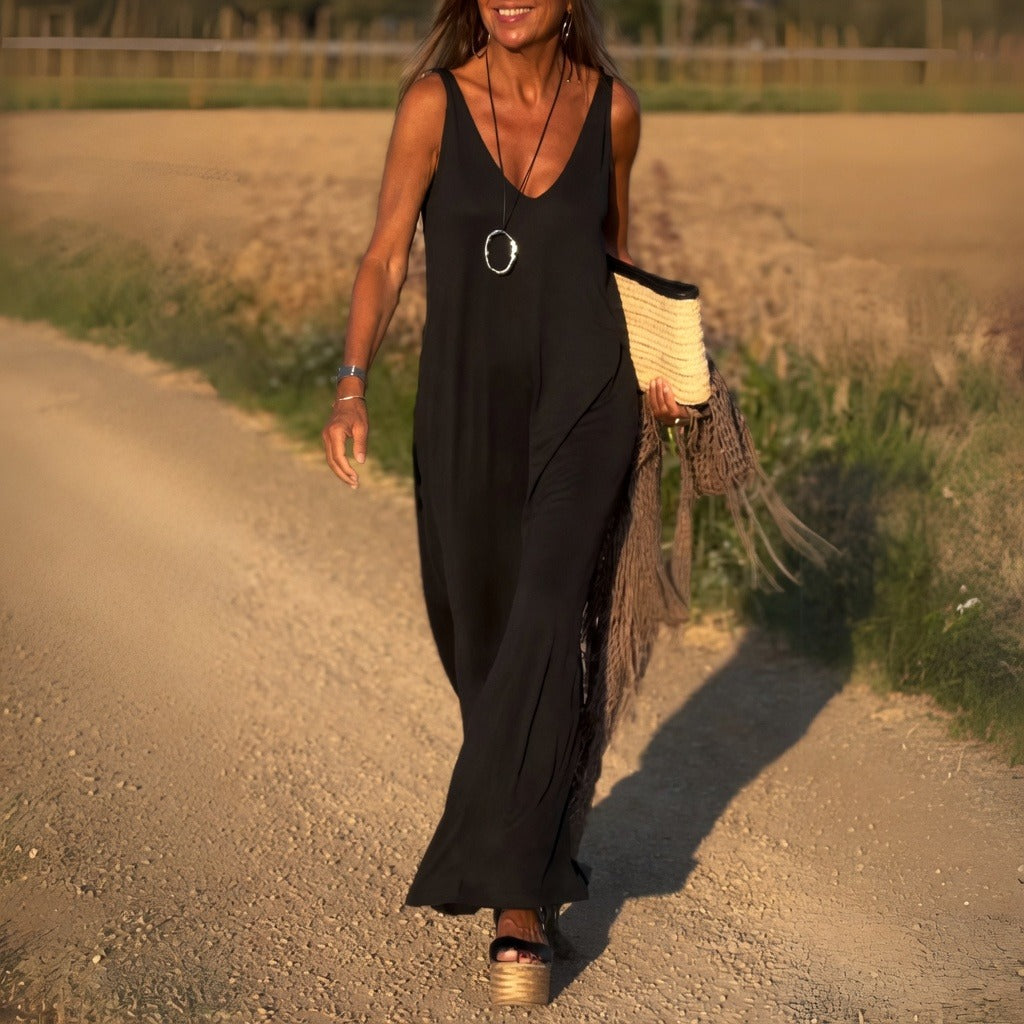 Riley - Swobodna Sukienka Maxi