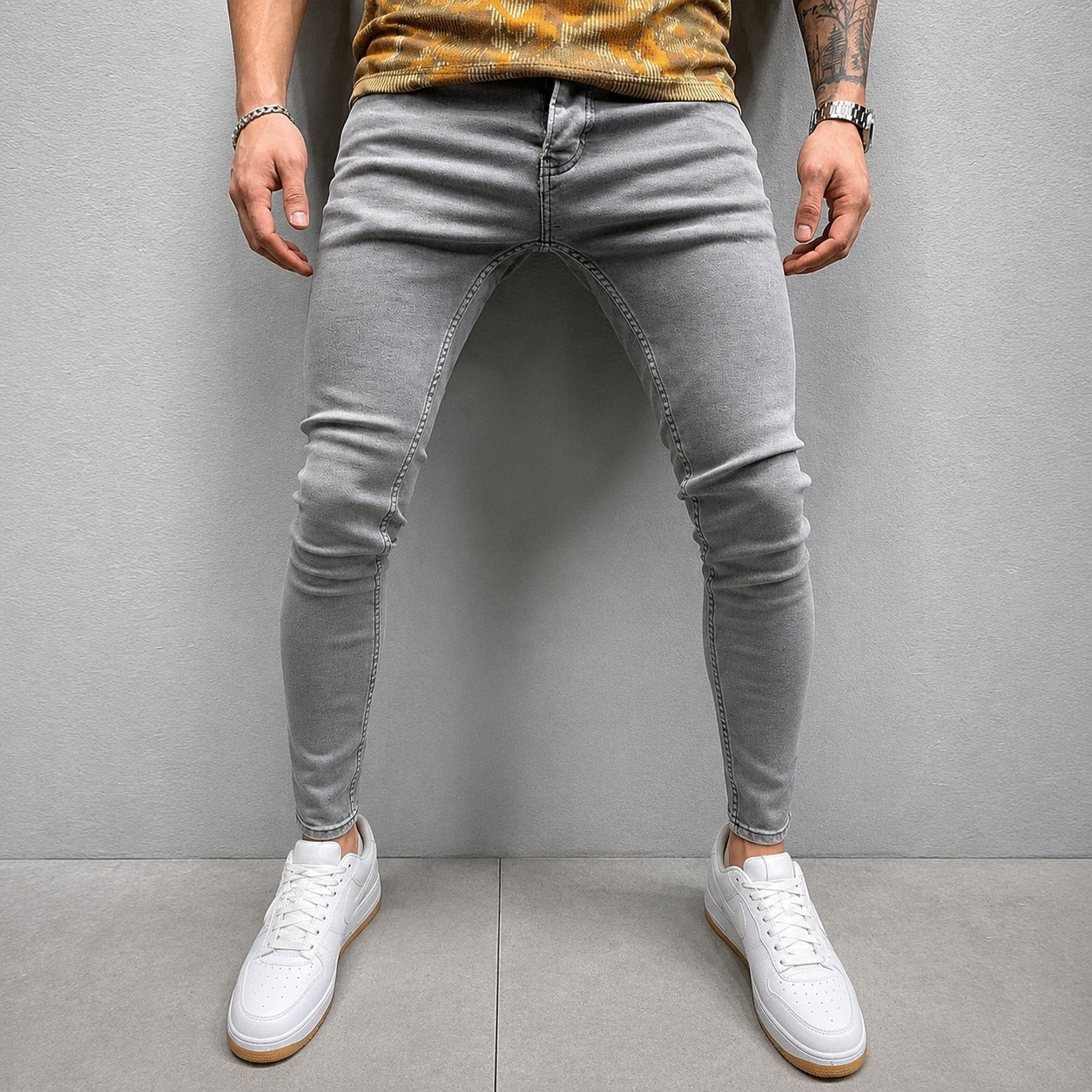Keelan - Współczesne, dopasowane jeansy slim fit
