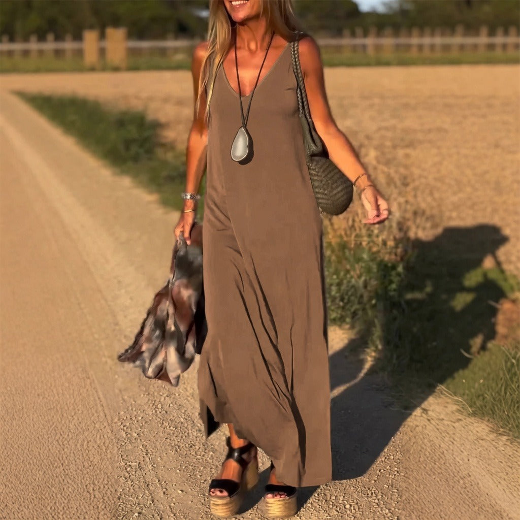 Riley - Swobodna Sukienka Maxi