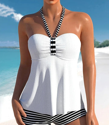 Ayla - Eleganckie Halter Tankini