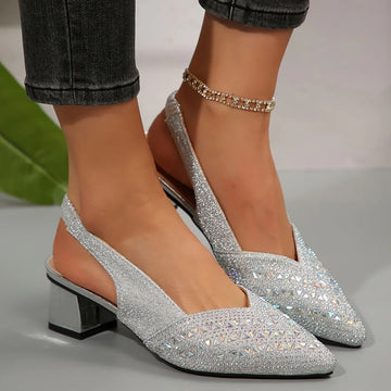 Samara - Eleganckie buty na kwadratowym obcasie