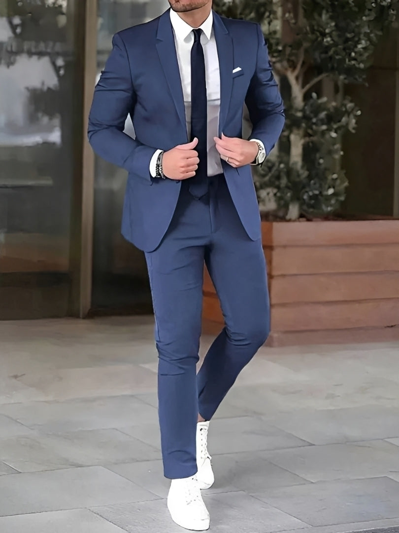 Zion - Elegancki Garnitur Slim Fit