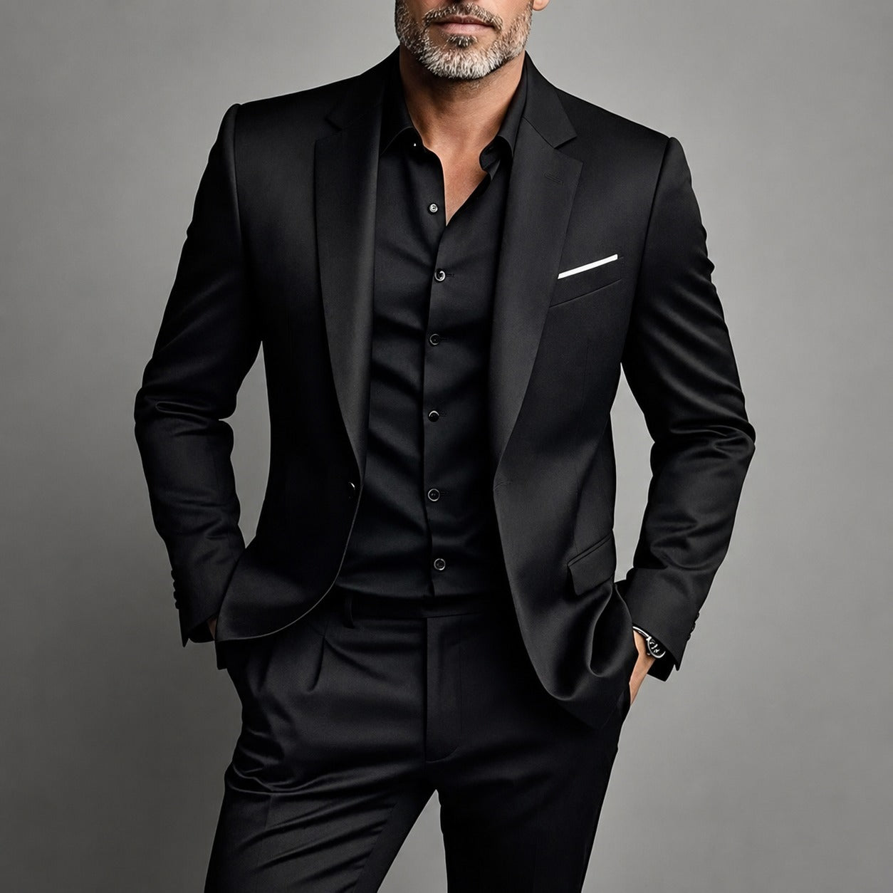 Carrillo - Elegancki Garnitur Slim Fit