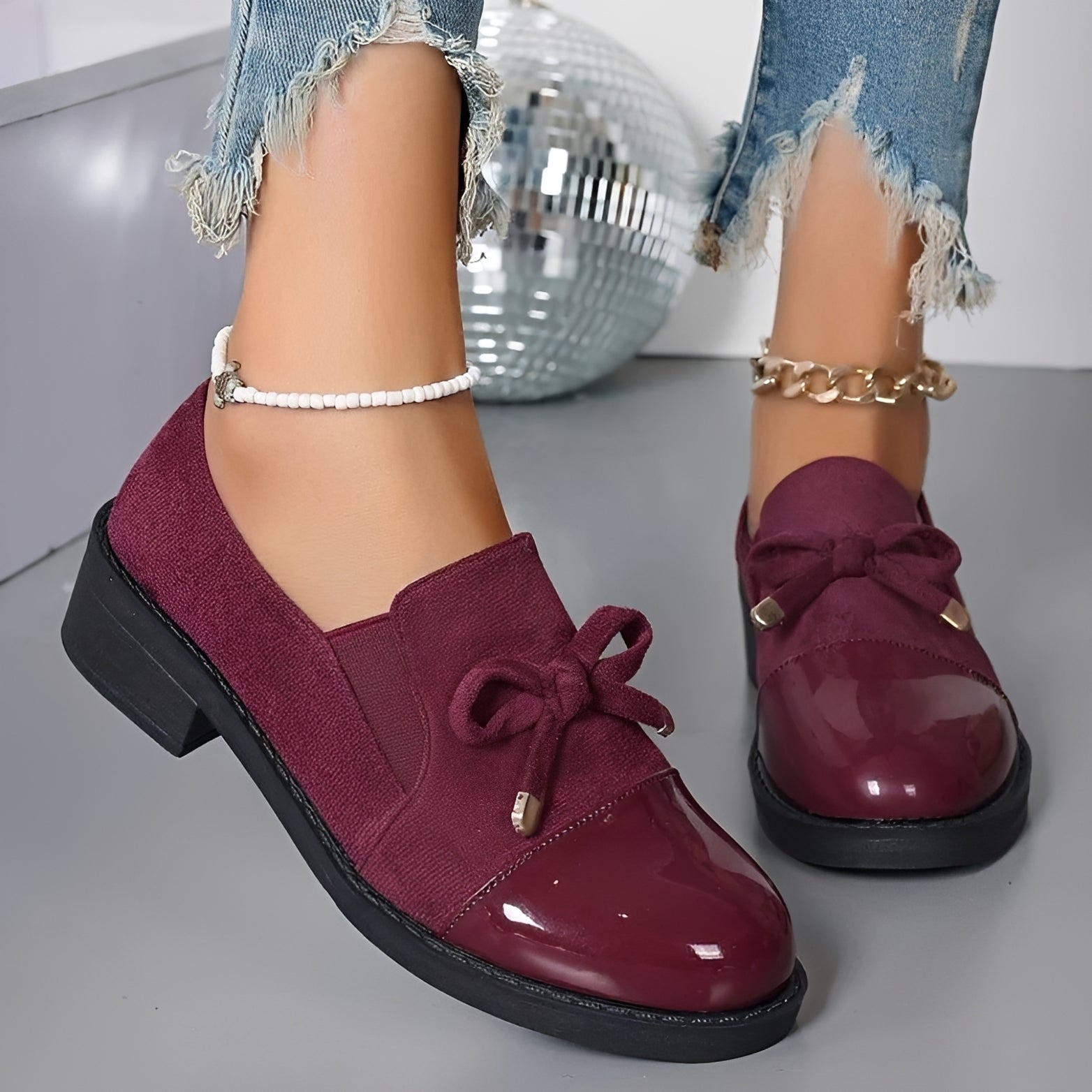 Janet - Stylowe masywne buty wsuwane