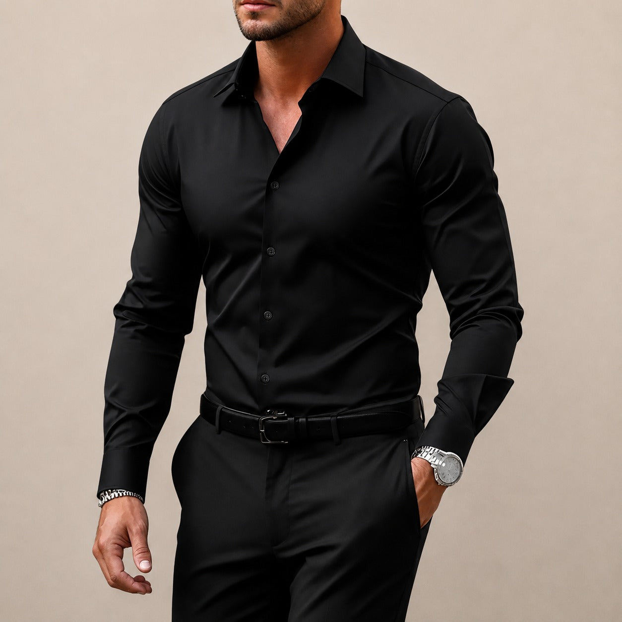 Gibbs - Stylowa Koszula Slim Fit