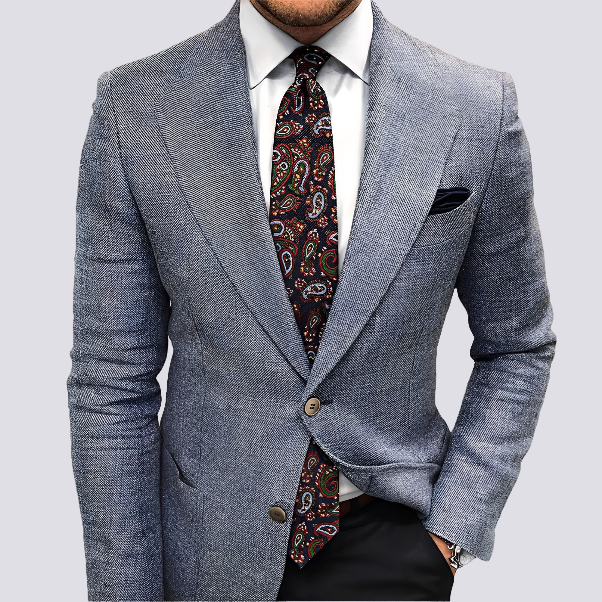 Tristan – Elegancka marynarka męska – na formalne wydarzenia