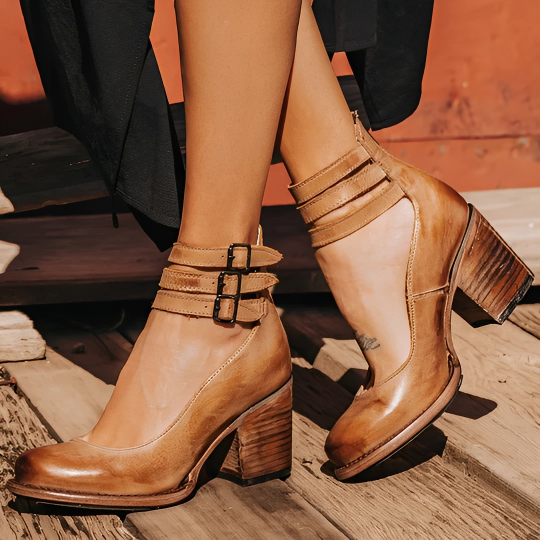 Verona - Vintage Obcasy Buty