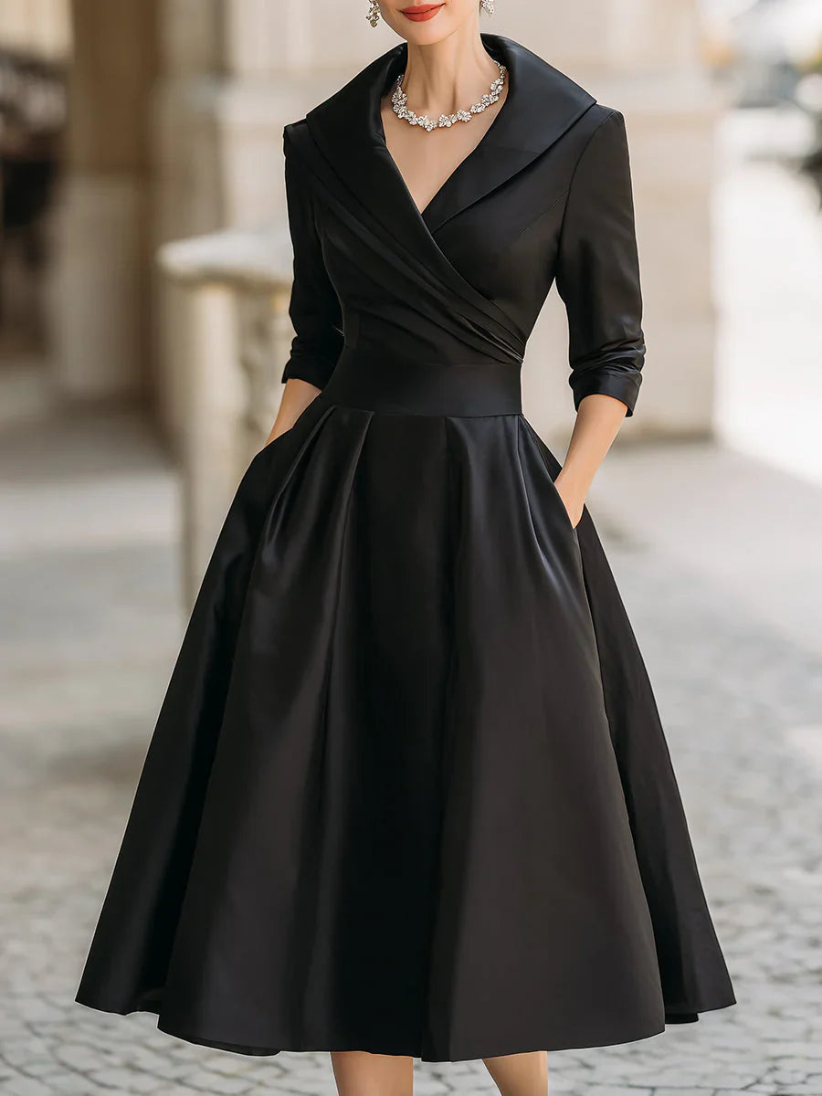 Reece – Elegancka Sukienka w Stylu Vintage dla Kobiet