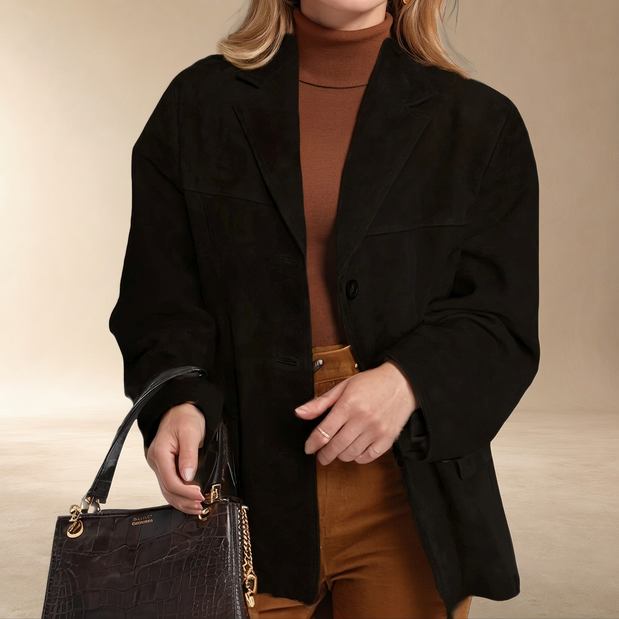 Shelby - Elegancka Marynarka z Guzikami