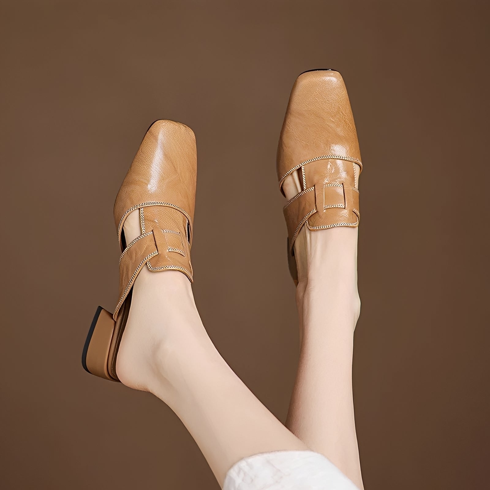 Evie - Szykowne sandały mule
