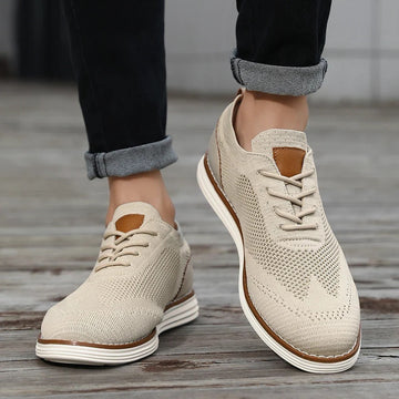Randall - Codzienne sneakersy z plecionym wzorem