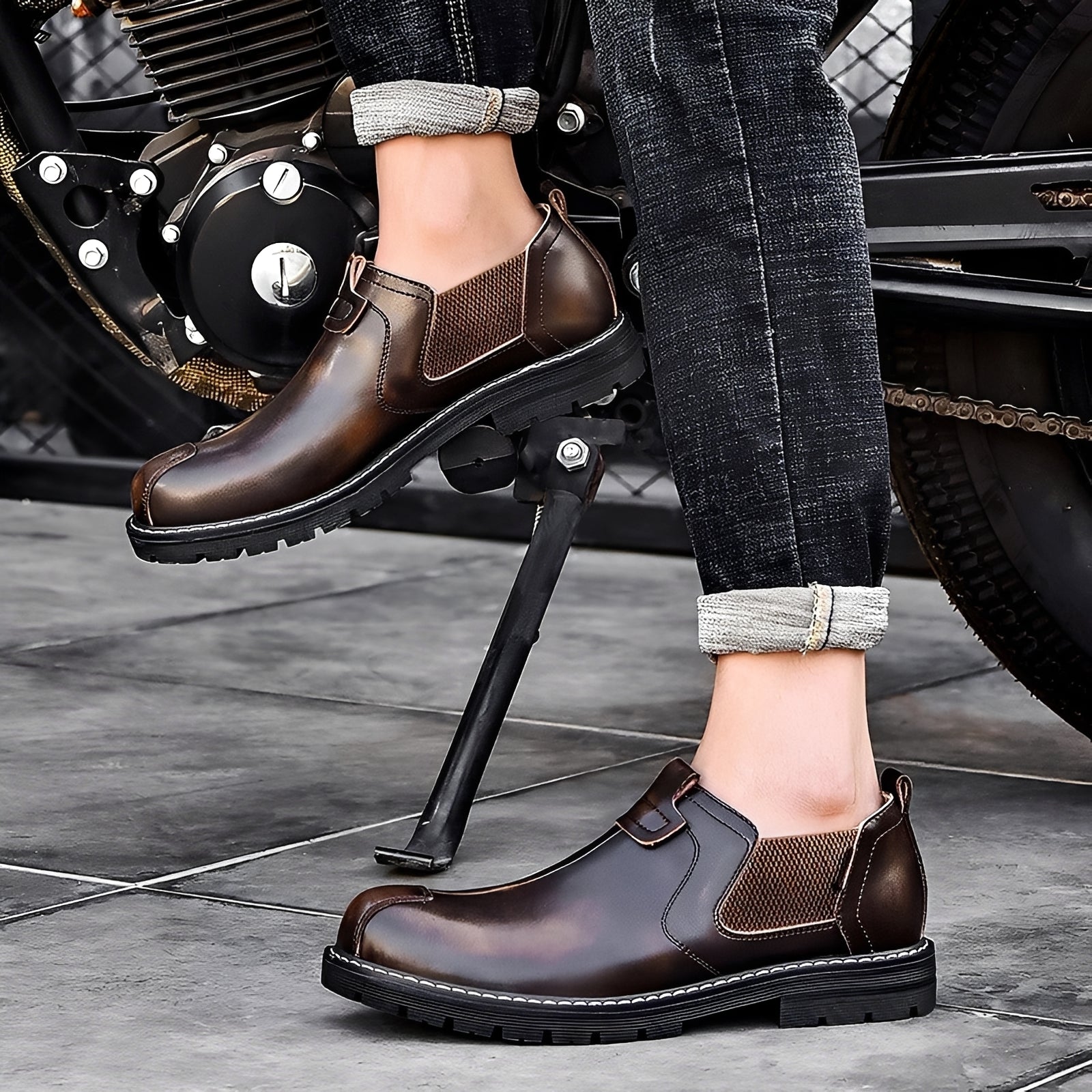 Garner - Eleganckie codzienne loafersy
