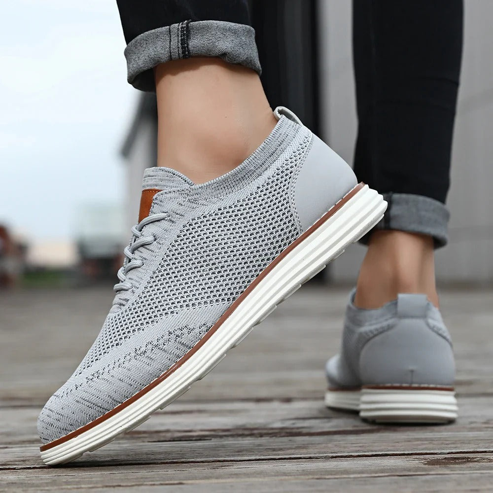 Randall - Codzienne sneakersy z plecionym wzorem