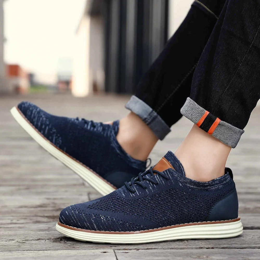 Randall - Codzienne sneakersy z plecionym wzorem