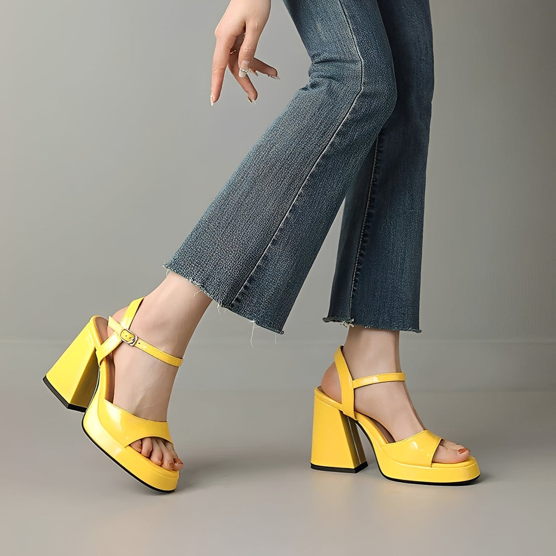Amina - Eleganckie Wysokie Obcasy
